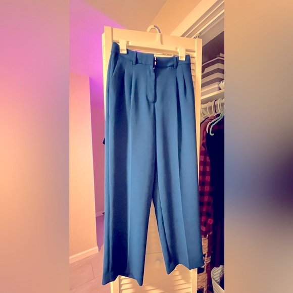 Aritzia Effortless Pants in Ultramarine - Picture 3 of 4